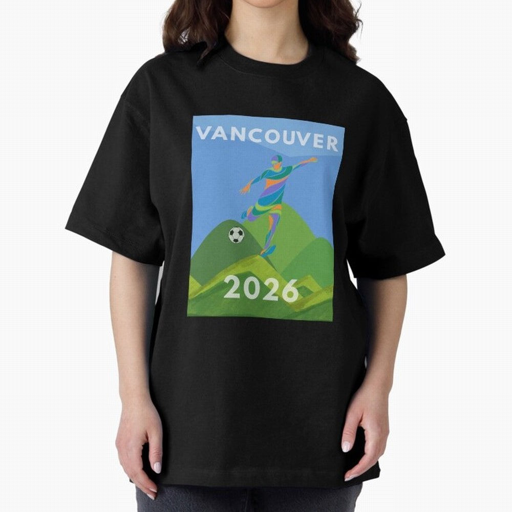 Vancouver soccer 2026 host city Classic T-Shirt Capture Stadium Memories from Global Football Passion for FIFA World Cup 2026 Group Stage, Capturing Haaland and Mbappe, Brazil, Portugal and Argentina, Vintage Soccer Flavor, Modern Football Stars,