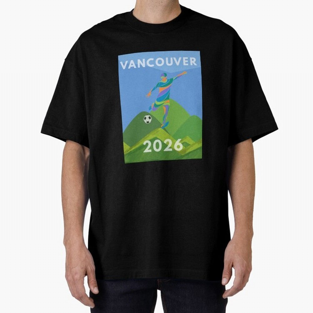 Vancouver soccer 2026 host city Classic T-Shirt Capture Stadium Memories from Global Football Passion for FIFA World Cup 2026 Group Stage, Capturing Haaland and Mbappe, Brazil, Portugal and Argentina, Vintage Soccer Flavor, Modern Football Stars,