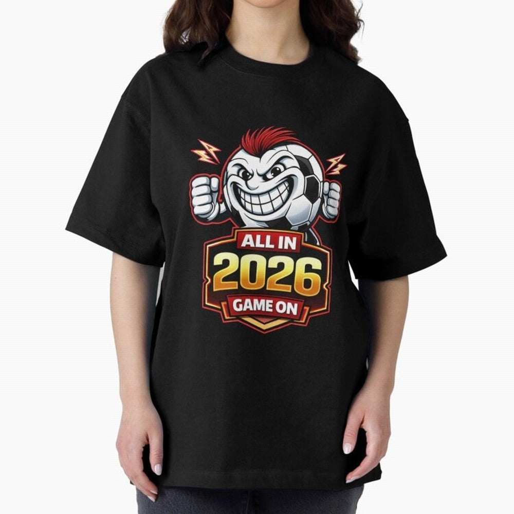 All in 2026 soccer fan design Classic T-Shirt Follow the Final Road of the FIFA World Cup 2026 Group Stage Journey through Mbappe Highlights, Spain and Netherlands Pride, Championship Spirit, Famous Goals, Roaring Crowds and International Football
