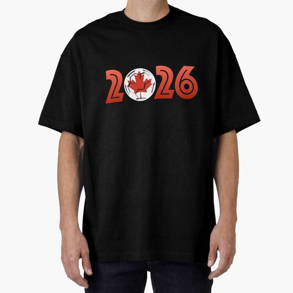 Canada Soccer 2026 Design Classic T-Shirt Build Global Football Passion for FIFA World Cup 2026 Group Stage, Made for Messi, France, Football Festival Excitement, Trophy Ambitions, Country Rivalries and Star Player Buzz; Perfect for Supporters Who