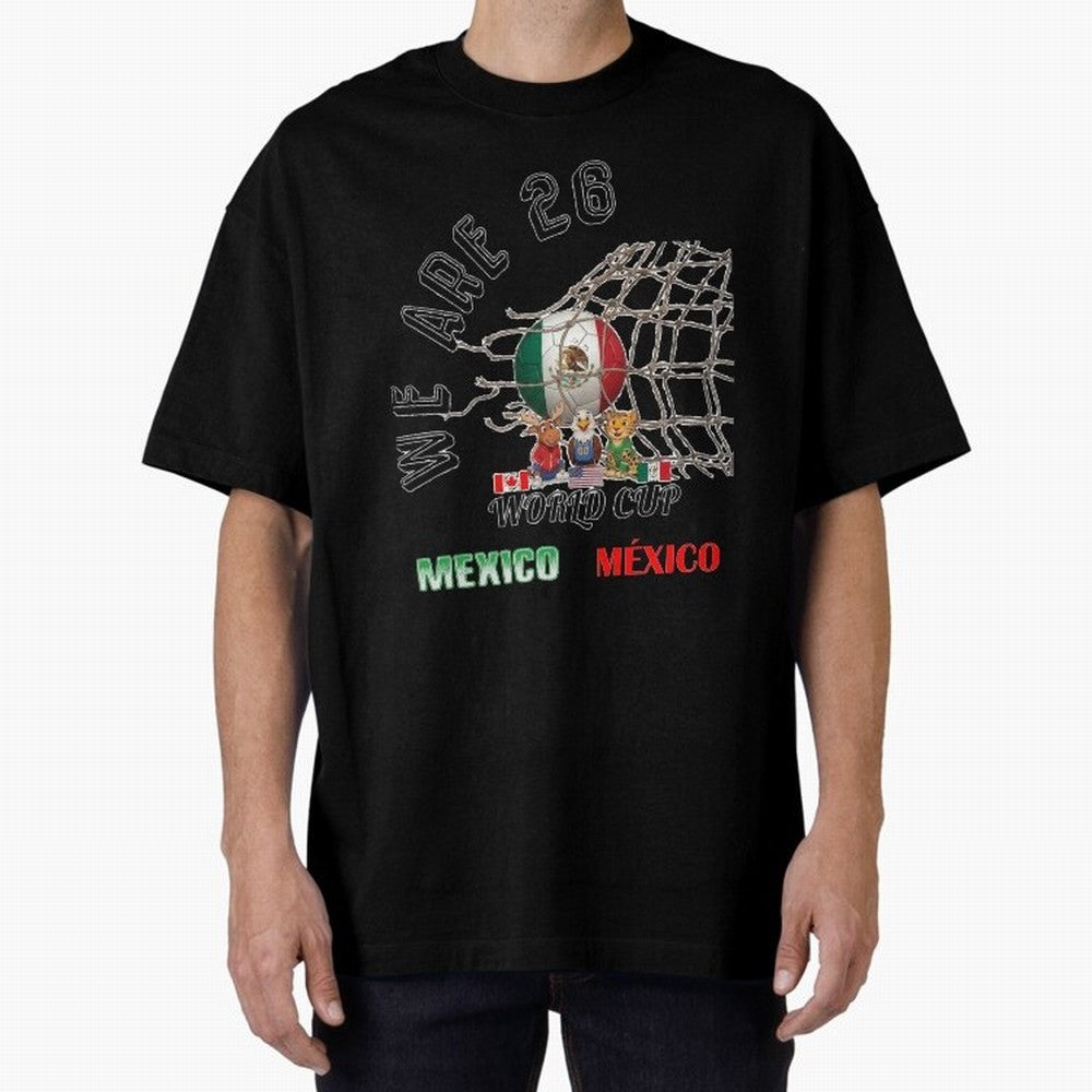 World cup 26 - Mexico Classic T-Shirt Upgrade Global Football Passion for FIFA World Cup 2026 USA Canada Mexico, Filled with Mbappe, Portugal, Vintage Soccer Flavor, Modern Football Stars, National Flags and Final Night Emotion; Ideal for Football