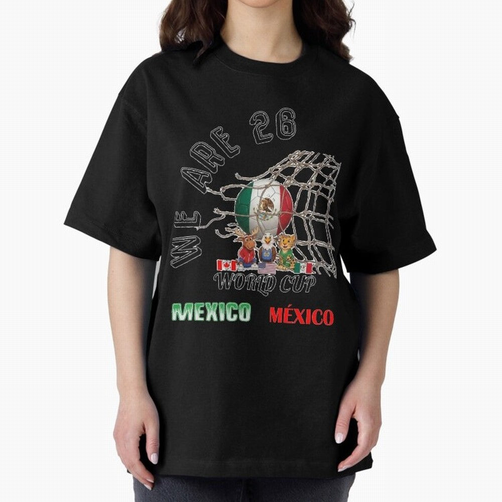 World cup 26 - Mexico Classic T-Shirt Upgrade Global Football Passion for FIFA World Cup 2026 USA Canada Mexico, Filled with Mbappe, Portugal, Vintage Soccer Flavor, Modern Football Stars, National Flags and Final Night Emotion; Ideal for Football