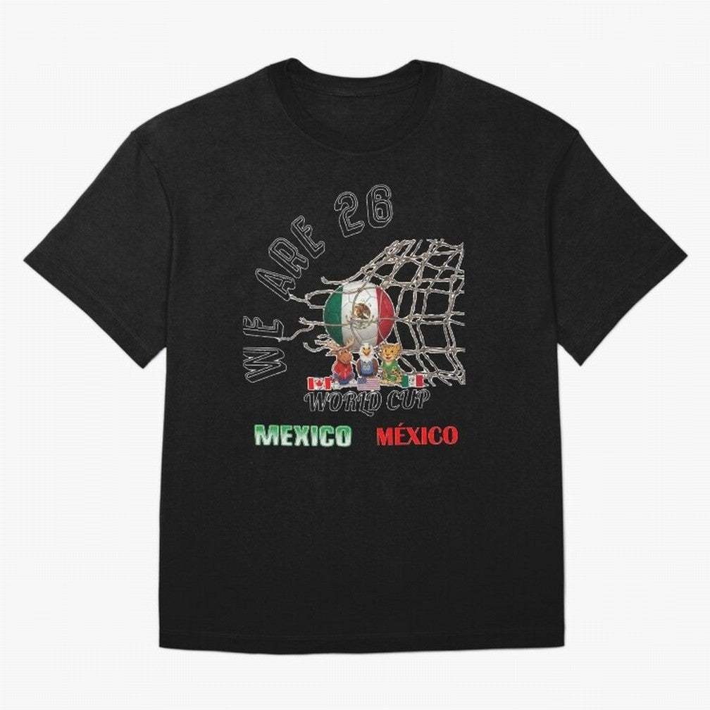 World cup 26 - Mexico Classic T-Shirt Upgrade Global Football Passion for FIFA World Cup 2026 USA Canada Mexico, Filled with Mbappe, Portugal, Vintage Soccer Flavor, Modern Football Stars, National Flags and Final Night Emotion; Ideal for Football