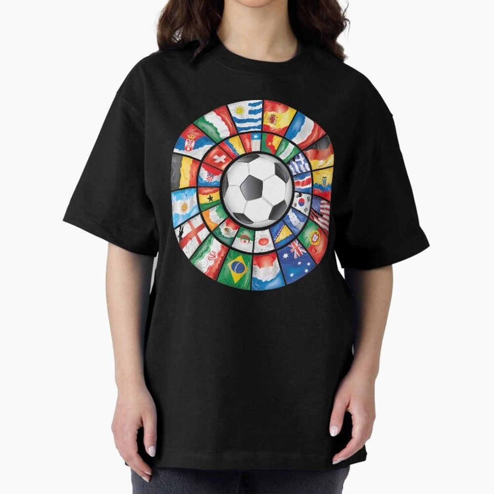 International Football Classic T-Shirt Follow the Final Road of FIFA World Cup 2026 Group Stage for Fans of Cristiano Ronaldo and Argentina and Brazil, Bringing Tournament Hype, Historic Matchups, Family Viewing Parties and Global Sports Pride;