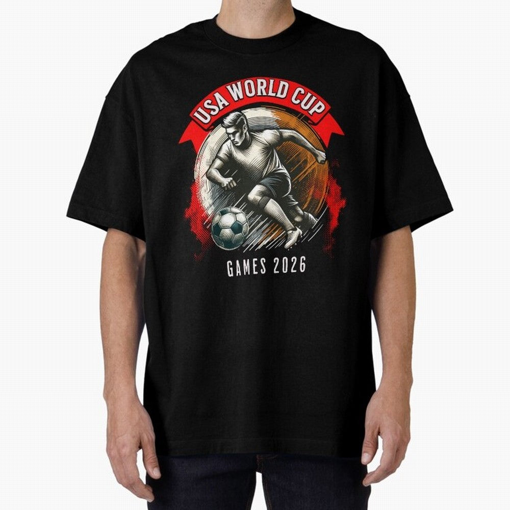 USA World Cup Classic T-Shirt Celebrate the Stars of FIFA World Cup 2026 USA Canada Mexico Spirit, Made for Brazil, Messi and Cristiano Ronaldo, Fan Favorite Moments, National Team Passion, Big Match Drama and Soccer History; Built for Supporters