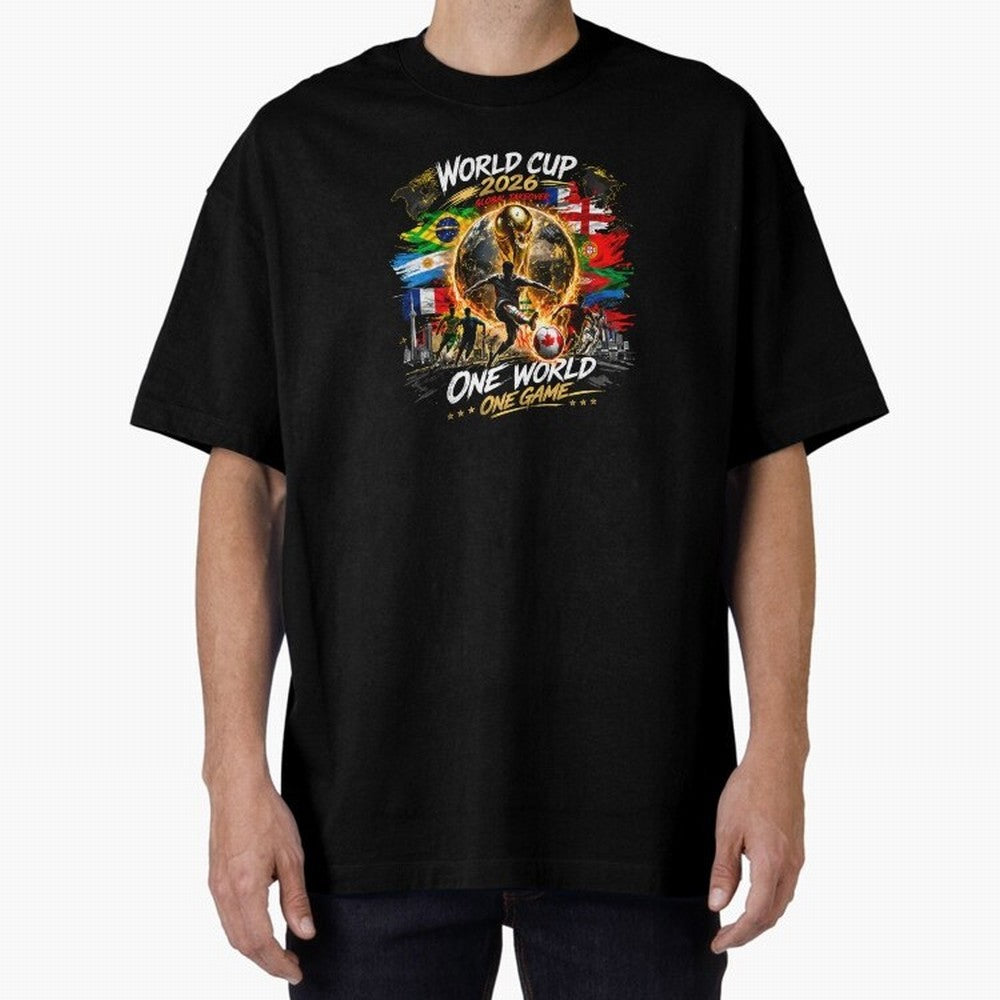 World Cup 2026 Classic T-Shirt Live the Energy of FIFA World Cup 2026 Spirit, Celebrating Brazil, Portugal and Argentina, Neymar, Global Supporter Spirit, Legendary Goals, National Colors and Tournament Celebration; Made for Die Hard Supporters,