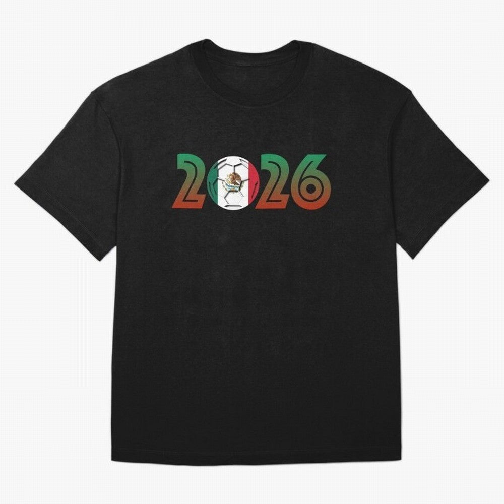 Mexico Soccer 2026 Design Classic T-Shirt Join the Countdown to Match Day Hype around FIFA World Cup 2026, Haaland, Germany, Fan Favorite Moments, National Team Passion, Big Match Drama and Soccer History; Great for Watch Parties, Sports Bars,