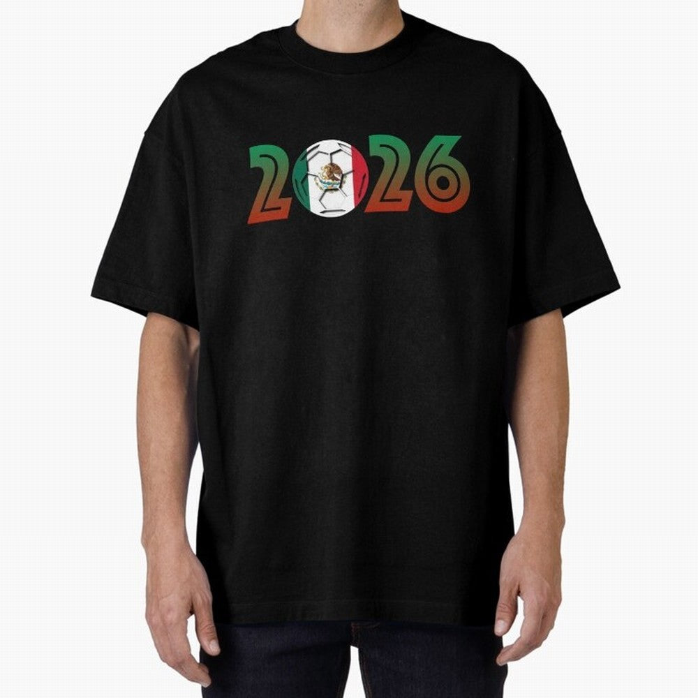 Mexico Soccer 2026 Design Classic T-Shirt Join the Countdown to Match Day Hype around FIFA World Cup 2026, Haaland, Germany, Fan Favorite Moments, National Team Passion, Big Match Drama and Soccer History; Great for Watch Parties, Sports Bars,