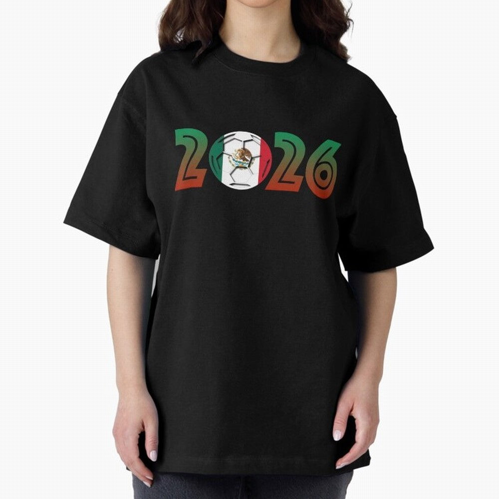 Mexico Soccer 2026 Design Classic T-Shirt Join the Countdown to Match Day Hype around FIFA World Cup 2026, Haaland, Germany, Fan Favorite Moments, National Team Passion, Big Match Drama and Soccer History; Great for Watch Parties, Sports Bars,