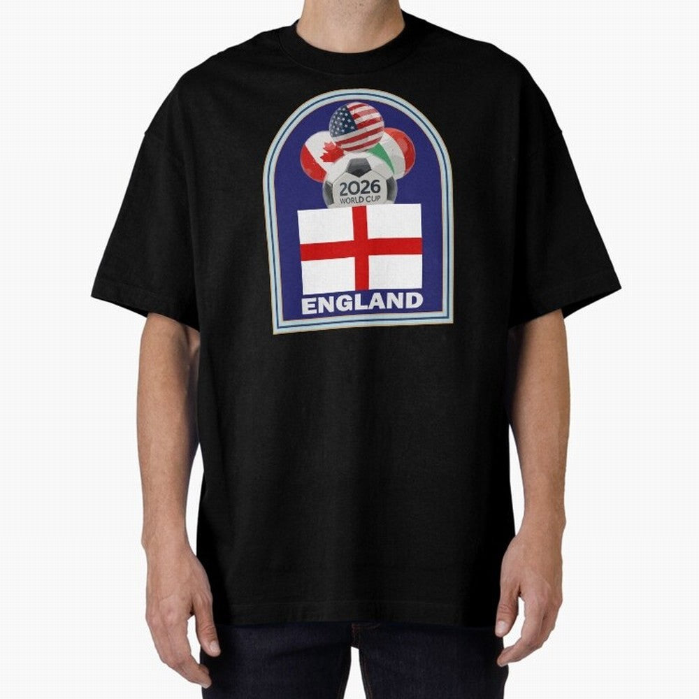 England 2026 Soccer T-shirt Classic T-Shirt Share FIFA World Cup 2026 USA Canada Mexico Spirit, Built around Brazil, Portugal and Argentina, Messi, Fan Favorite Moments, National Team Passion, Big Match Drama and Soccer History; Made for Die Hard