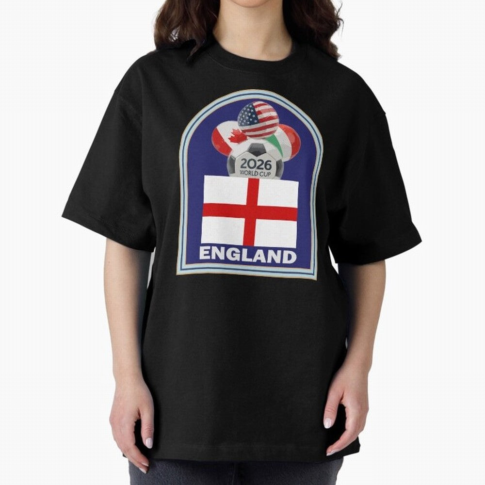 England 2026 Soccer T-shirt Classic T-Shirt Share FIFA World Cup 2026 USA Canada Mexico Spirit, Built around Brazil, Portugal and Argentina, Messi, Fan Favorite Moments, National Team Passion, Big Match Drama and Soccer History; Made for Die Hard
