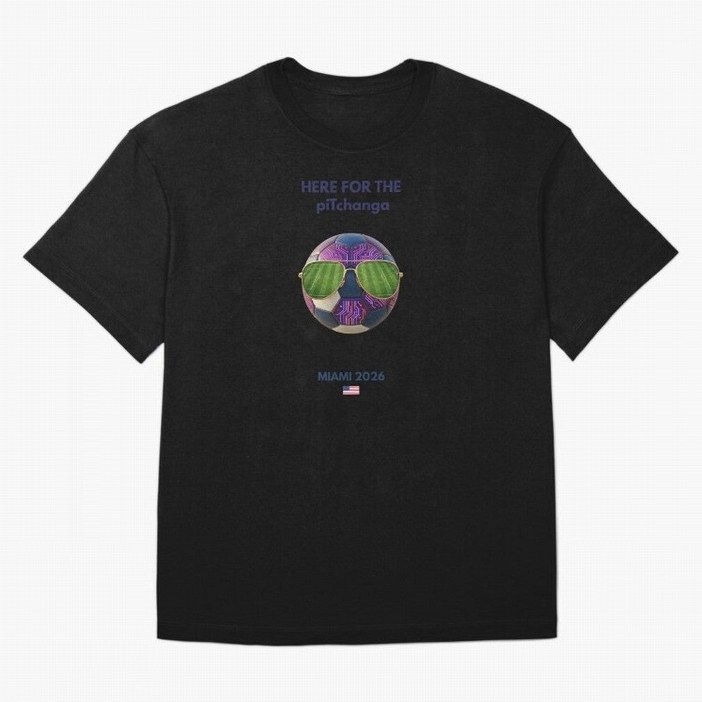 WC26 Hosting City: Miami | Fun and Smart Soccer Fan Gear Classic T-Shirt Support FIFA World Cup 2026 USA Canada Mexico for Fans of Cristiano Ronaldo and Argentina, France and Brazil, Bringing Global Supporter Spirit, Legendary Goals, National