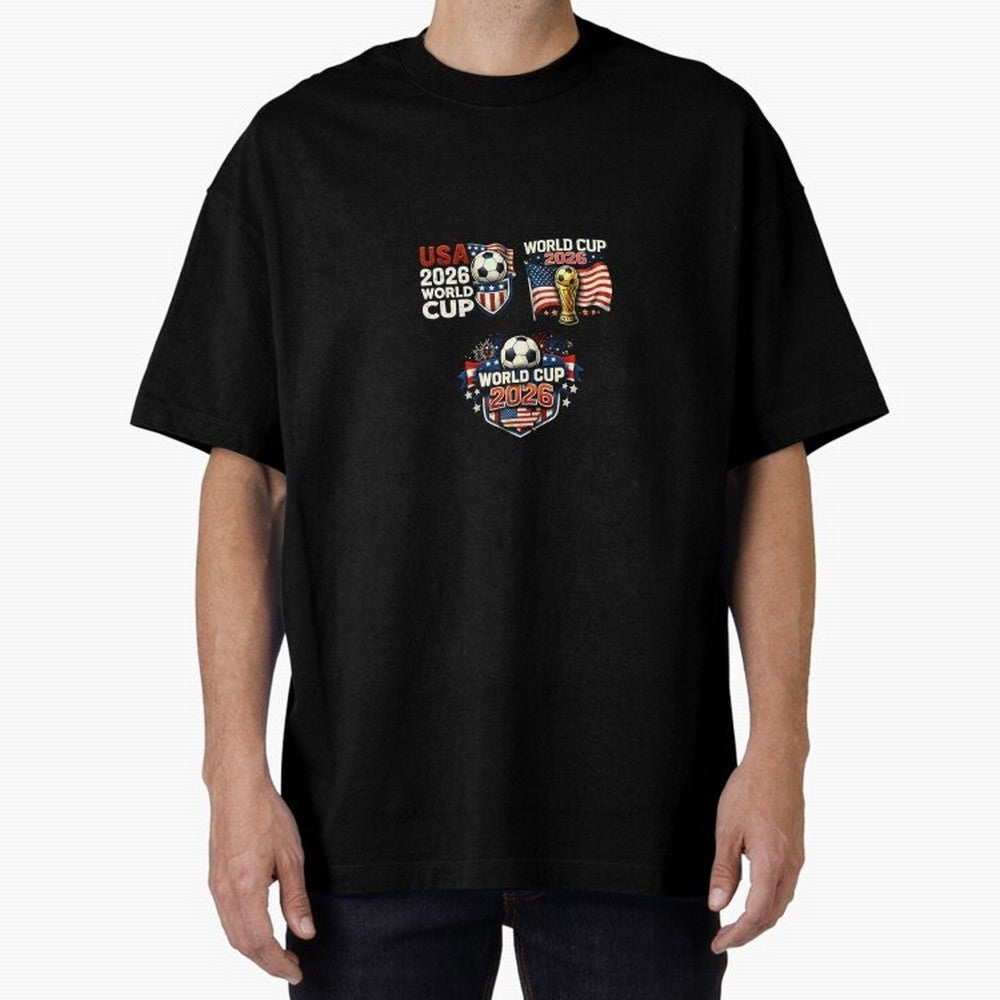 World Cup 2026 USA T-Shirt ¨C Soccer Football Fan Design | America Host Edition Classic T-Shirt Support the Legends of the FIFA World Cup 2026 Group Stage Journey through CR7 Highlights, England, France and Netherlands Pride, Championship Spirit,