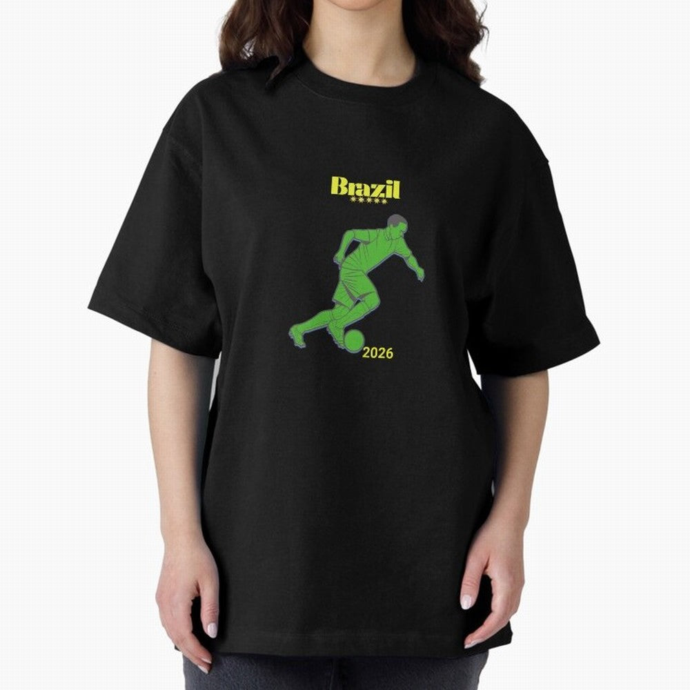 Brazil Soccer Classic T-Shirt Keep Football History Alive during Global Football Passion for FIFA World Cup 2026 Group Stage, Highlighting Cristiano Ronaldo, Haaland and CR7, Argentina, Goal Celebration Energy, Supporter Heritage, Football Icons