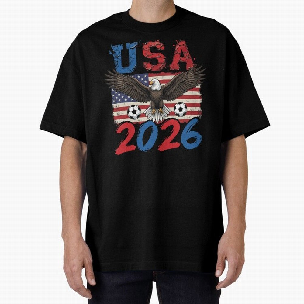 USA world cup 2026 soccer fan Classic T-Shirt Relive Legendary Nights from FIFA World Cup 2026 Group Stage Spirit, Connected to France and Portugal, Neymar, Supporter Pride, Iconic Celebrations, Legendary Names and Global Match Day Energy; Ideal
