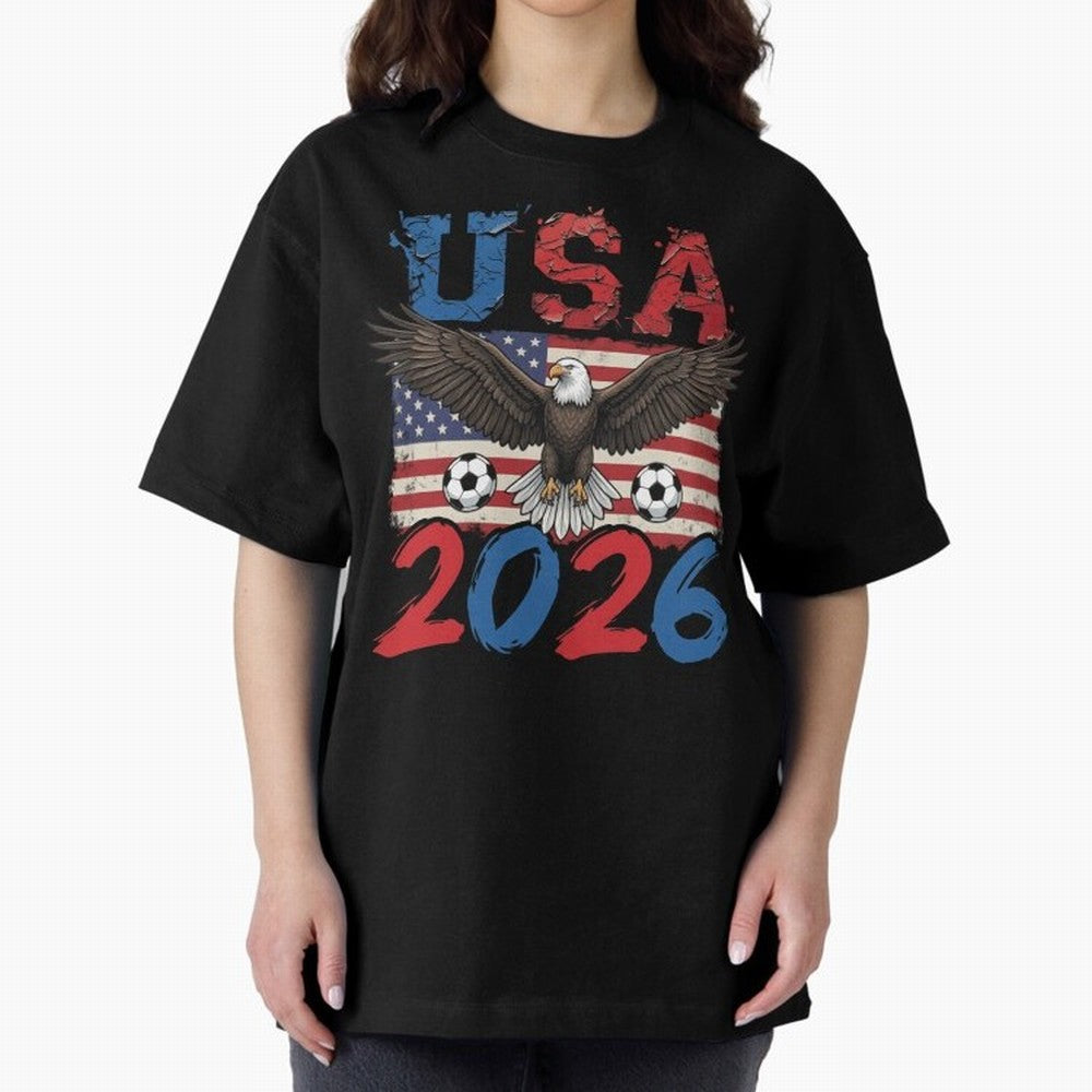 USA world cup 2026 soccer fan Classic T-Shirt Relive Legendary Nights from FIFA World Cup 2026 Group Stage Spirit, Connected to France and Portugal, Neymar, Supporter Pride, Iconic Celebrations, Legendary Names and Global Match Day Energy; Ideal
