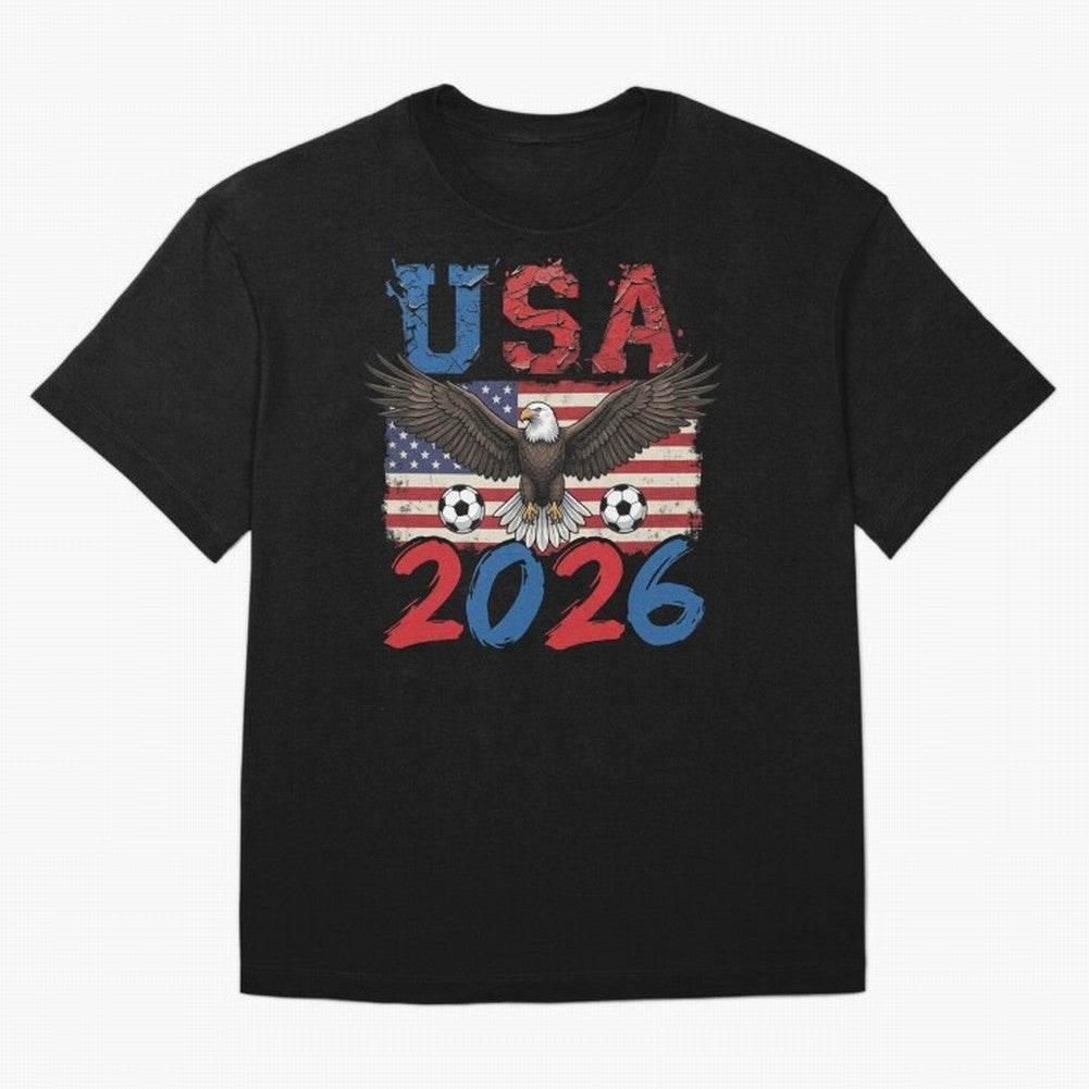 USA world cup 2026 soccer fan Classic T-Shirt Relive Legendary Nights from FIFA World Cup 2026 Group Stage Spirit, Connected to France and Portugal, Neymar, Supporter Pride, Iconic Celebrations, Legendary Names and Global Match Day Energy; Ideal