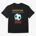 Argentina, 2022 World Cup Champion Classic T-Shirt Bring FIFA World Cup 2026 Highlighting Cristiano Ronaldo, Haaland and CR7, Argentina Energy, Goal Celebration Energy, Supporter Heritage, Football Icons and Worldwide Tournament Joy; Perfect for