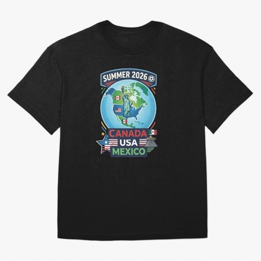 SUMMER 2026 SOCCER Classic T-Shirt Stand Out with Spirit from Global Football Passion for FIFA World Cup 2026 Group Stage, Connected to Neymar, France and Portugal, Match Day Excitement, Supporter Culture, Golden Goals and Global Football Passion;