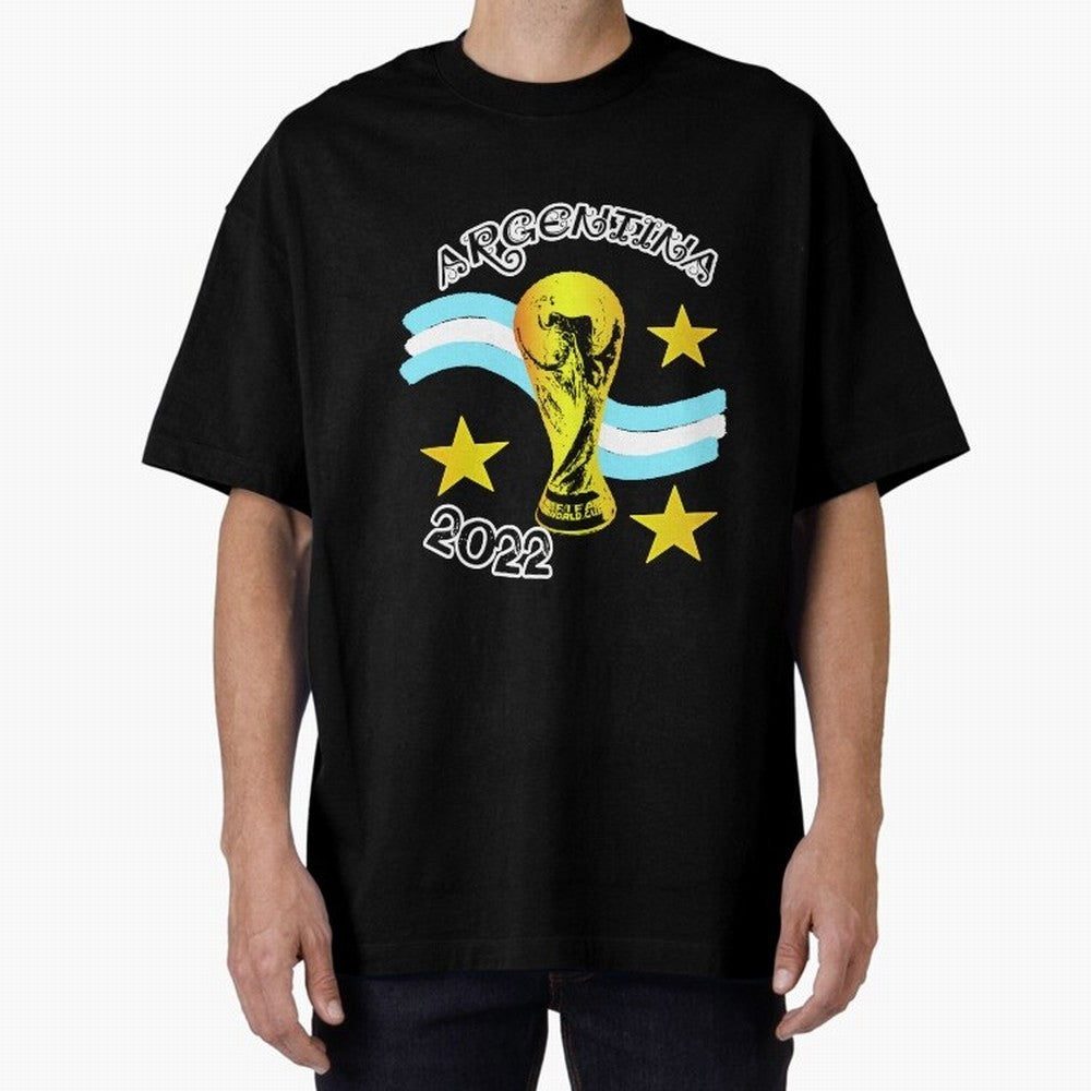 Argentina 2022 Classic T-Shirt Share FIFA World Cup 2026 Group Stage Connected to Haaland and Mbappe, Argentina and Brazil Energy, Worldwide Fan Energy, Dramatic Goals, Stadium Lights and Championship Celebrations; Created for Match Day Parties,