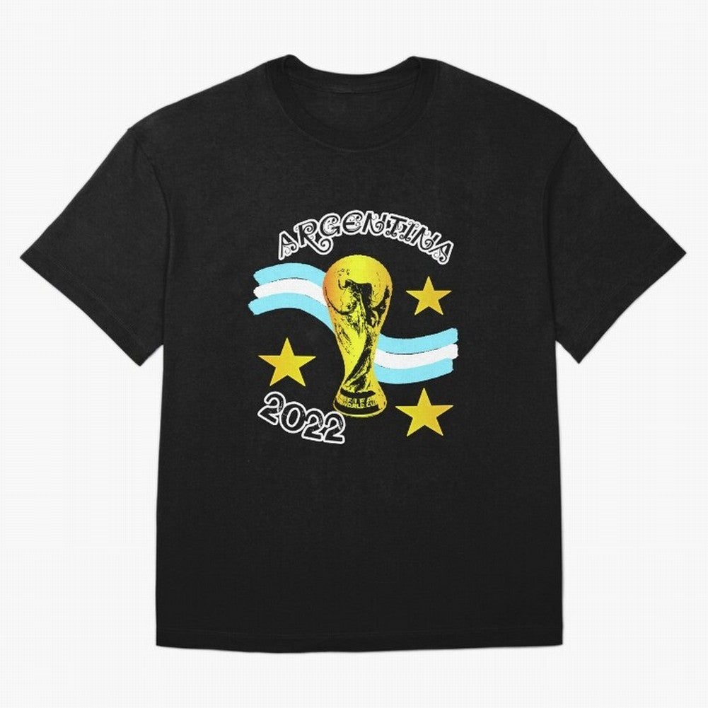 Argentina 2022 Classic T-Shirt Share FIFA World Cup 2026 Group Stage Connected to Haaland and Mbappe, Argentina and Brazil Energy, Worldwide Fan Energy, Dramatic Goals, Stadium Lights and Championship Celebrations; Created for Match Day Parties,