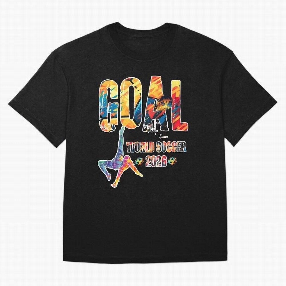 Goal World Soccer Championship 2026 Classic T-Shirt Carry National Pride through FIFA World Cup 2026 with Messi, Neymar and Mbappe, Brazil, Portugal and Argentina Energy, Game Day Rituals, Football Legends, Country Pride and the Road to the Final;