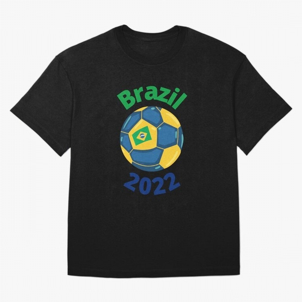 Brazil 2022 Classic T-Shirt Show Your Tournament Heart for FIFA World Cup 2026 Spirit, Inspired by Germany, Cristiano Ronaldo, Haaland and CR7, Championship Spirit, Famous Goals, Roaring Crowds and International Football Unity; Made for Die Hard