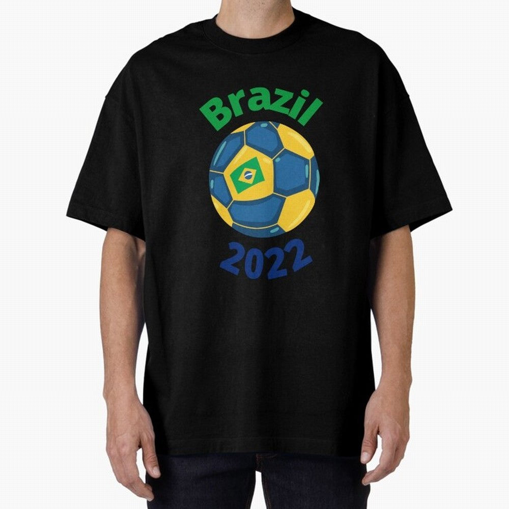 Brazil 2022 Classic T-Shirt Show Your Tournament Heart for FIFA World Cup 2026 Spirit, Inspired by Germany, Cristiano Ronaldo, Haaland and CR7, Championship Spirit, Famous Goals, Roaring Crowds and International Football Unity; Made for Die Hard