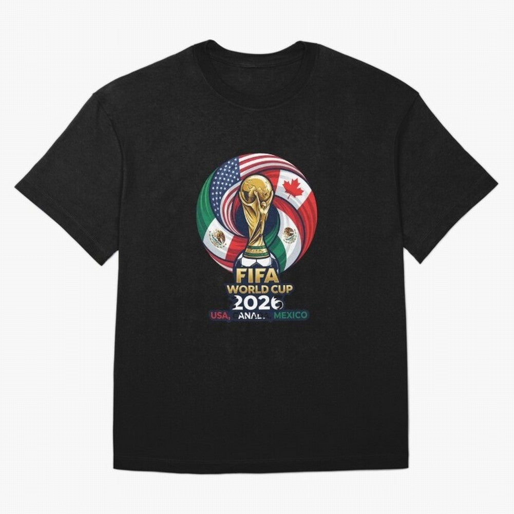 Glossy Host Nations Trophy Shield Classic T-Shirt Make Memories around FIFA World Cup 2026 Group Stage for Fans of Haaland and Spain, Bringing Supporter Pride, Iconic Celebrations, Legendary Names and Global Match Day Energy; Perfect for Supporters