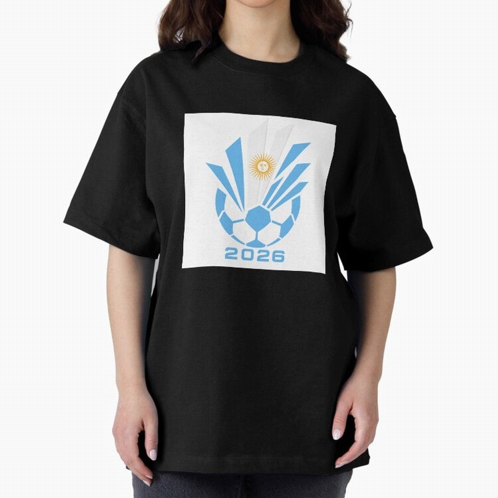 Argentina Soccer 2026 Sun Burst Emblem Classic T-Shirt Relive Legendary Nights from Match Day Hype around FIFA World Cup 2026, Messi, Germany, Championship Spirit, Famous Goals, Roaring Crowds and International Football Unity; Created for Match Day