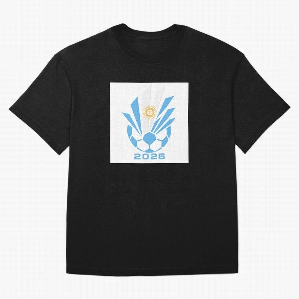 Argentina Soccer 2026 Sun Burst Emblem Classic T-Shirt Relive Legendary Nights from Match Day Hype around FIFA World Cup 2026, Messi, Germany, Championship Spirit, Famous Goals, Roaring Crowds and International Football Unity; Created for Match Day
