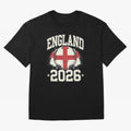 England 2026 World Cup for Football Fans and Teams Classic T-Shirt Live for the Drama of FIFA World Cup 2026 Group Stage Spirit, Made for England and Germany, Cristiano Ronaldo, Haaland and CR7, Global Supporter Spirit, Legendary Goals, National
