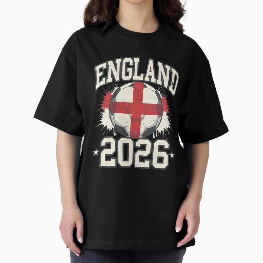 England 2026 World Cup for Football Fans and Teams Classic T-Shirt Live for the Drama of FIFA World Cup 2026 Group Stage Spirit, Made for England and Germany, Cristiano Ronaldo, Haaland and CR7, Global Supporter Spirit, Legendary Goals, National