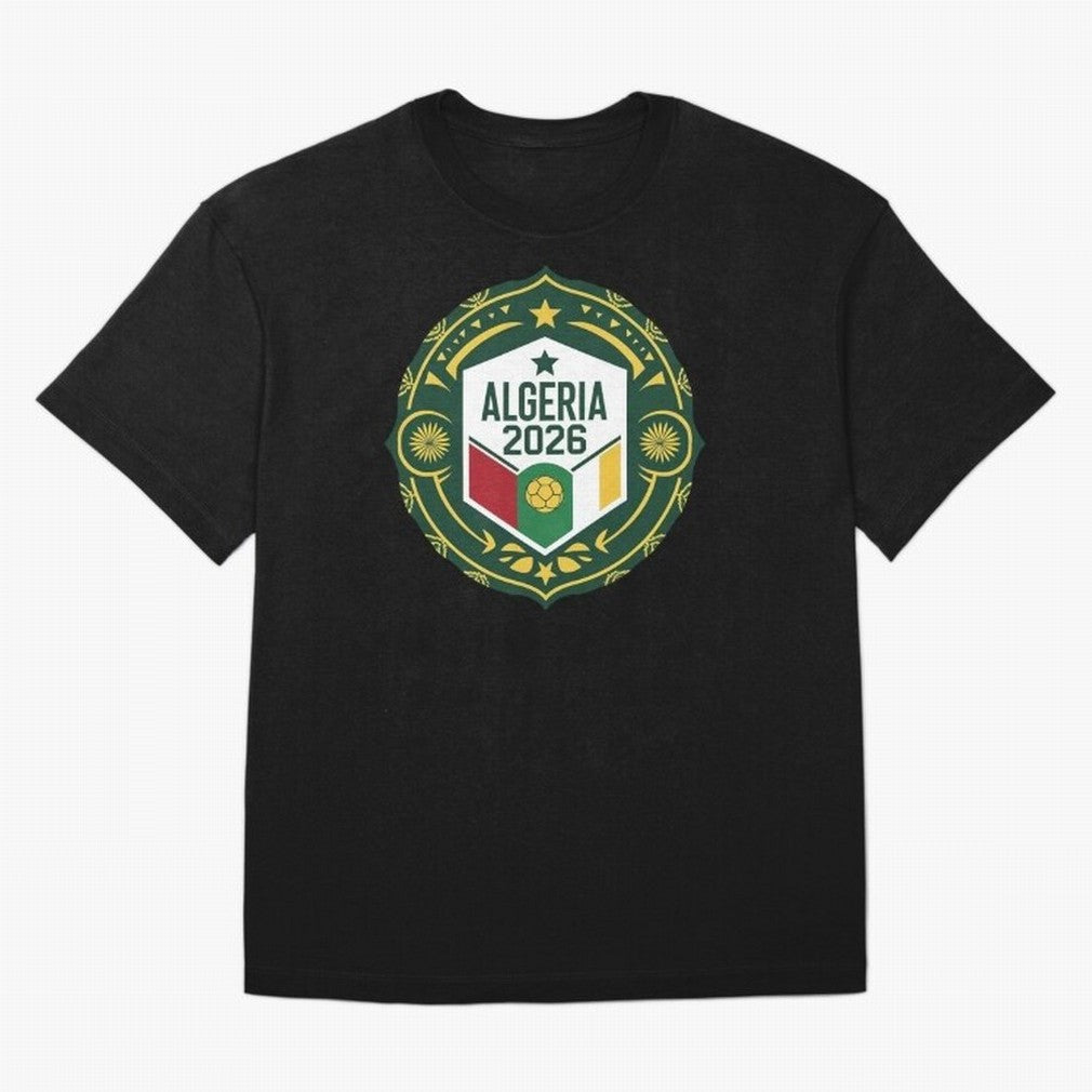 Algeria Worldcup 2026 Classic T-Shirt Cheer for the FIFA World Cup 2026 Group Stage Journey through Cristiano Ronaldo Highlights, England, France and Netherlands Pride, Stadium Chants, National Pride, Trophy Dreams and Unforgettable Football