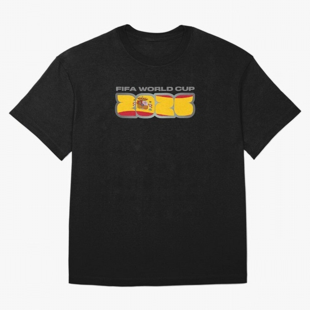 Spain 2026 La Furia Roja Football Fan Classic T-Shirt Fuel the Hype around FIFA World Cup 2026 Group Stage Spirit, with France and Portugal, Messi, Neymar and Mbappe, Vintage Soccer Flavor, Modern Football Stars, National Flags and Final Night