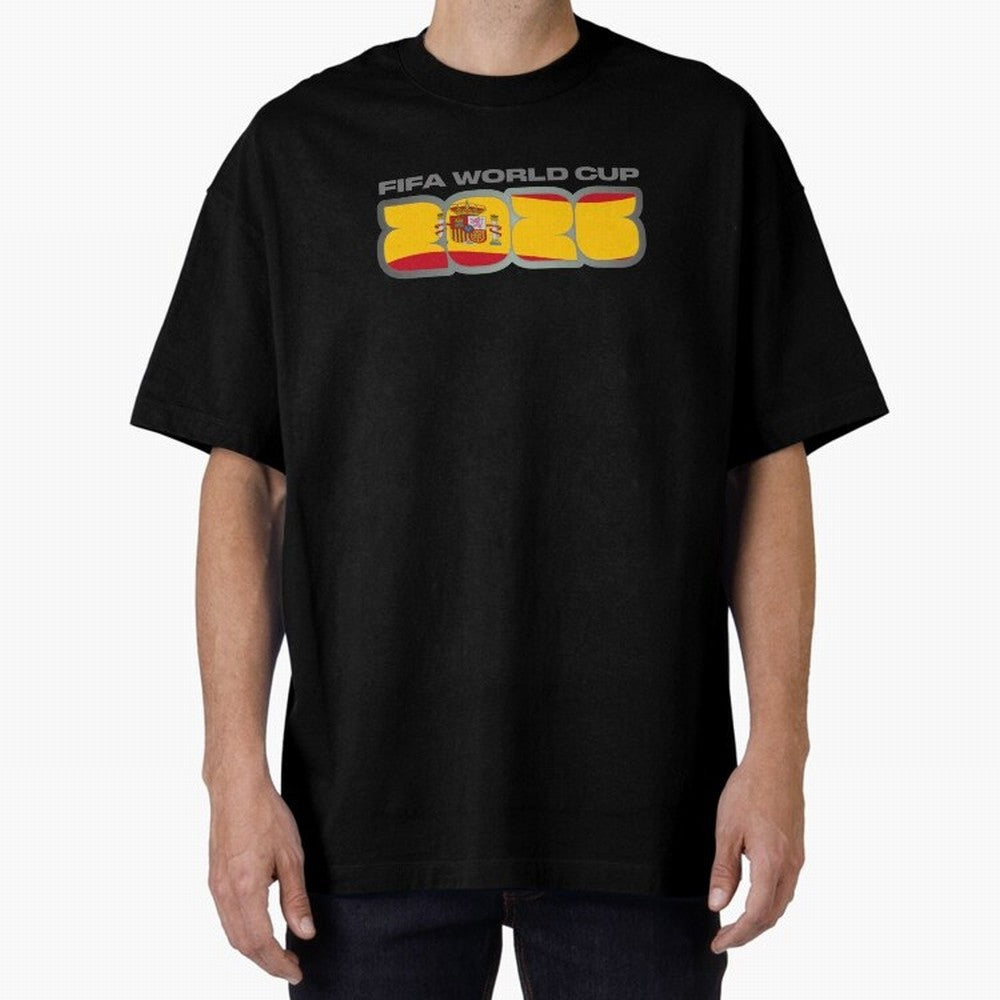 Spain 2026 La Furia Roja Football Fan Classic T-Shirt Fuel the Hype around FIFA World Cup 2026 Group Stage Spirit, with France and Portugal, Messi, Neymar and Mbappe, Vintage Soccer Flavor, Modern Football Stars, National Flags and Final Night