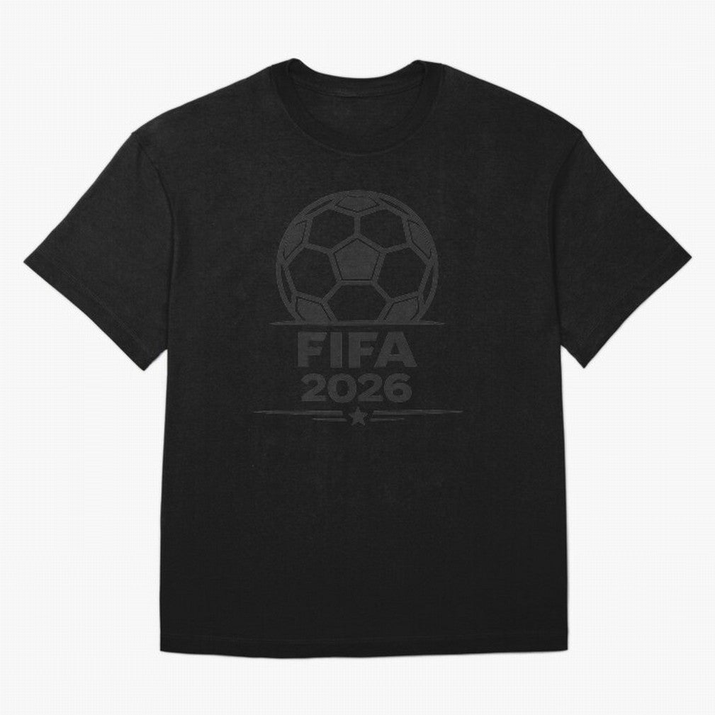 Minimal Football Ball FIFA 2026 Inspired Geometric Soccer Graphic T-Shirt Classic T-Shirt Remember FIFA World Cup 2026 USA Canada Mexico Spirit, Driven by Germany, Neymar, Goal Celebration Energy, Supporter Heritage, Football Icons and Worldwide