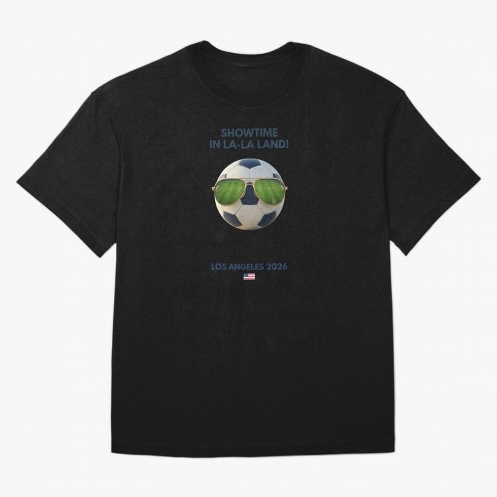 WC26 Hosting City: Los Angeles | Fun and Smart Soccer Fan Gear Classic T-Shirt Make Every Match About Global Football Passion for FIFA World Cup 2026, Capturing Cristiano Ronaldo, Haaland and CR7, Spain and Netherlands, Global Supporter Spirit,