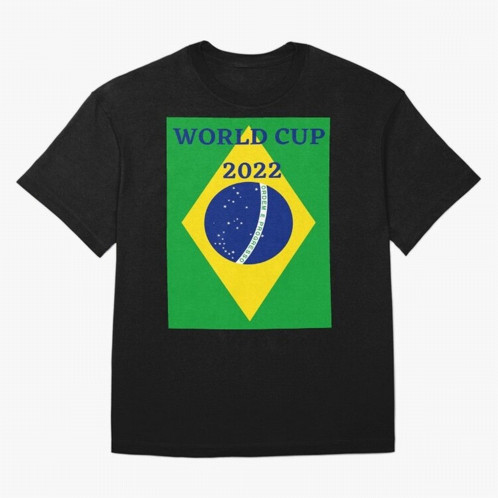 WORLD CUP BRAZIL - KEEP CALM AND SUPPORT BRAZIL - WORLD CUP BRAZIL Classic T-Shirt Keep the Match Day Mood of FIFA World Cup 2026 Group Stage Made for CR7 and Messi, Germany Energy, Champion Mindset, Group Stage Buzz, Knockout Tension and