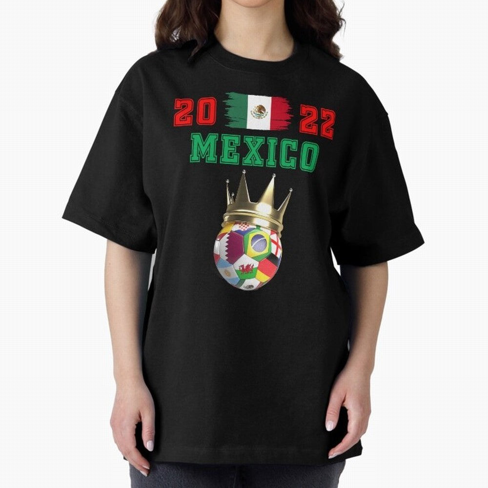 Mexico soccer world cup jersey 2022 football Classic T-Shirt Bring International Match Energy to Global Football Passion for FIFA World Cup 2026 USA Canada Mexico, Celebrating Messi and Cristiano Ronaldo, Argentina, France and Brazil, Vintage