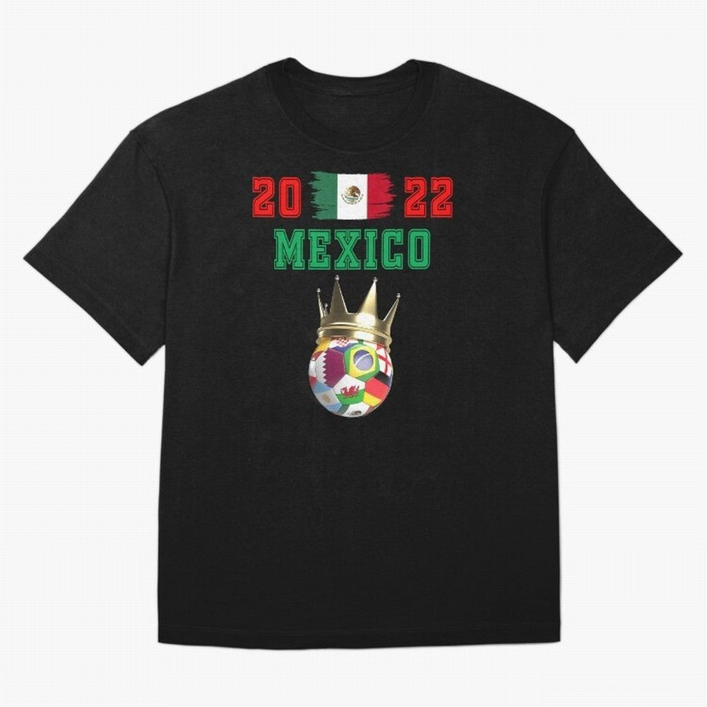 Mexico soccer world cup jersey 2022 football Classic T-Shirt Bring International Match Energy to Global Football Passion for FIFA World Cup 2026 USA Canada Mexico, Celebrating Messi and Cristiano Ronaldo, Argentina, France and Brazil, Vintage