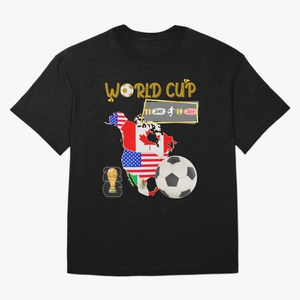 World Cup 2026 North America USA Canada Mexico Soccer Fan Classic T-Shirt Fuel the Hype around the FIFA World Cup 2026 Journey through Mbappe and Neymar Highlights, Netherlands Pride, Game Day Rituals, Football Legends, Country Pride and the Road