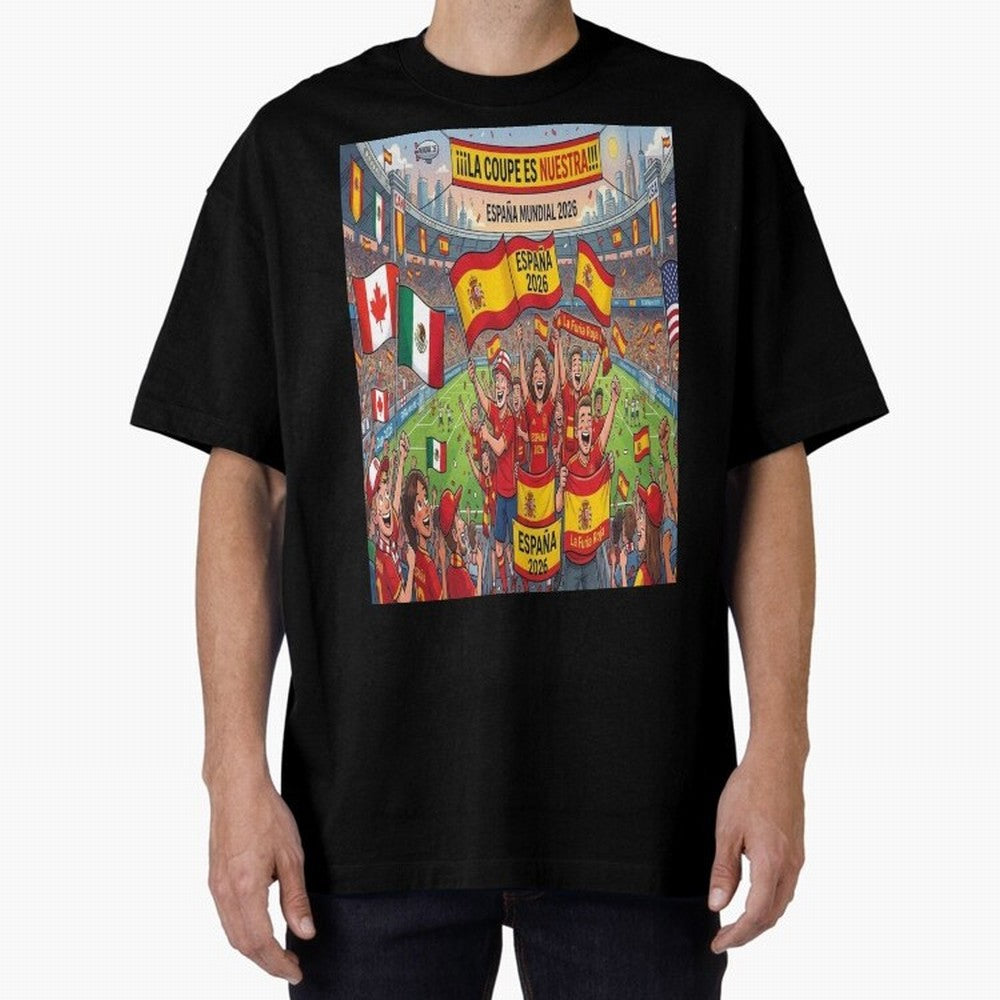 Spain World Cup 2026 - Stadium Classic T-Shirt Cheer for Match Day Hype around FIFA World Cup 2026 USA Canada Mexico, Cristiano Ronaldo, Haaland and CR7, Argentina, Sports Nostalgia, International Competition, Famous Players and Unforgettable
