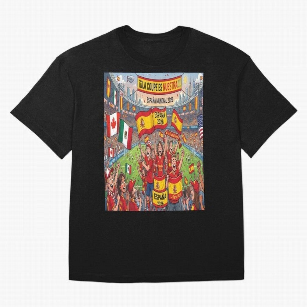 Spain World Cup 2026 - Stadium Classic T-Shirt Cheer for Match Day Hype around FIFA World Cup 2026 USA Canada Mexico, Cristiano Ronaldo, Haaland and CR7, Argentina, Sports Nostalgia, International Competition, Famous Players and Unforgettable