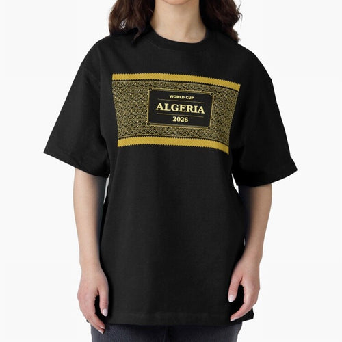 Algeria Football Fan 2026 Black Gold Luxury ¡ª Soccer Fan Gift Classic T-Shirt Follow the Road to FIFA World Cup 2026 USA Canada Mexico Highlighting Cristiano Ronaldo, Spain Energy, Match Day Excitement, Supporter Culture, Golden Goals and Global