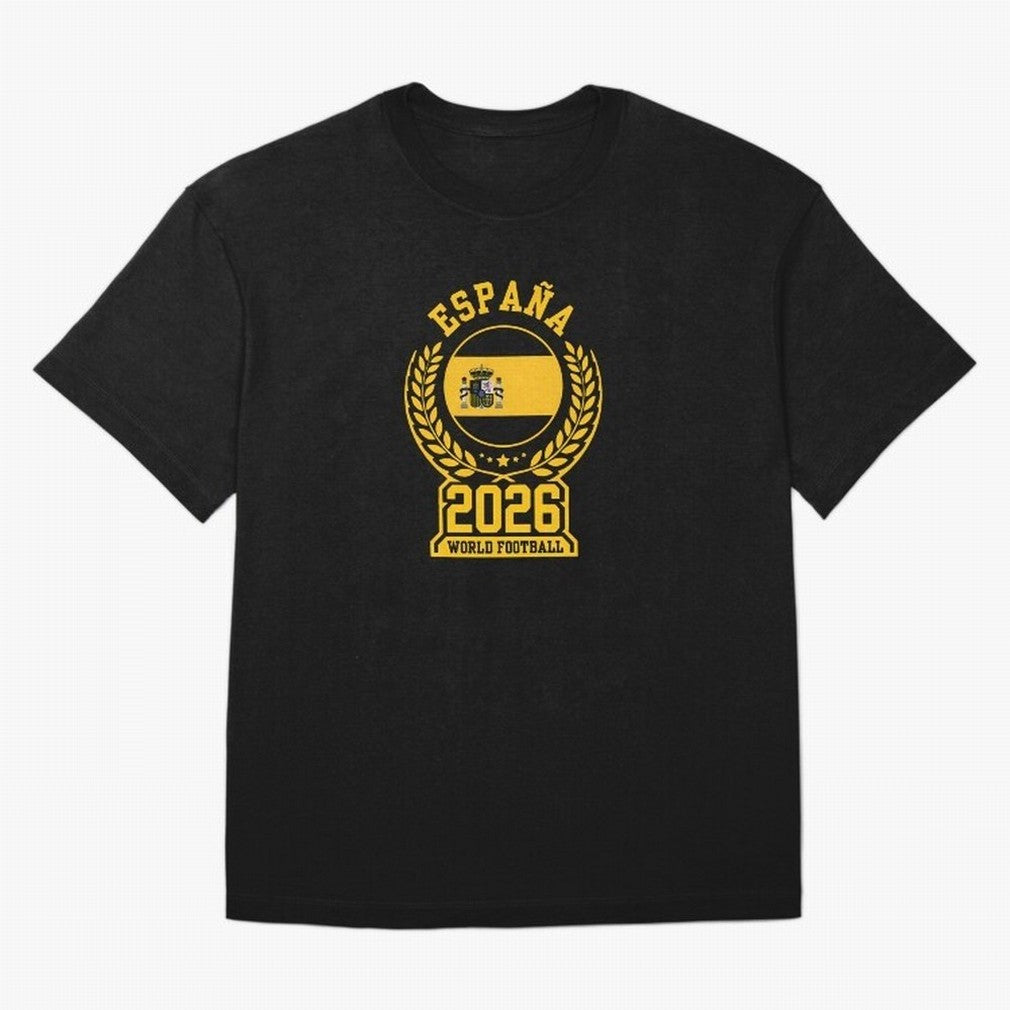 Spain World Football 2026 T-Shirt_87604013 Classic T-Shirt Spotlight Global Football Passion for FIFA World Cup 2026 USA Canada Mexico, Connected to CR7 and Messi, Portugal, Supporter Pride, Iconic Celebrations, Legendary Names and Global Match Day