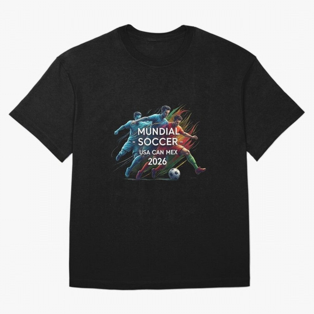Mundial Soccer 2026 Classic T-Shirt Celebrate Global Passion for FIFA World Cup 2026 Spirit, Highlighting Brazil, Cristiano Ronaldo, Haaland and CR7, Worldwide Fan Energy, Dramatic Goals, Stadium Lights and Championship Celebrations; Created for