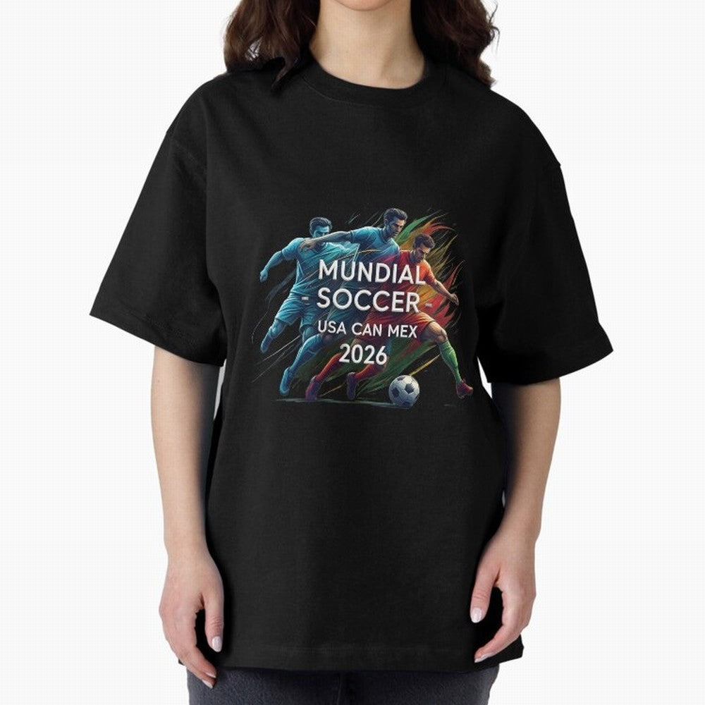 Mundial Soccer 2026 Classic T-Shirt Celebrate Global Passion for FIFA World Cup 2026 Spirit, Highlighting Brazil, Cristiano Ronaldo, Haaland and CR7, Worldwide Fan Energy, Dramatic Goals, Stadium Lights and Championship Celebrations; Created for
