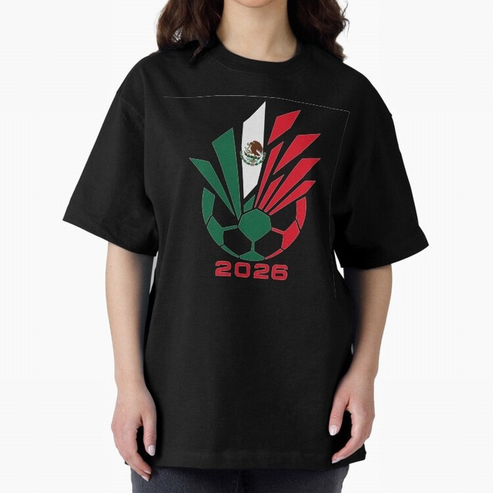 Mexican Soccer 2026 Flag Burst Emblem Classic T-Shirt Stand Proud for the FIFA World Cup 2026 USA Canada Mexico Journey through CR7 and Messi Highlights, England, France and Netherlands Pride, Worldwide Fan Energy, Dramatic Goals, Stadium Lights