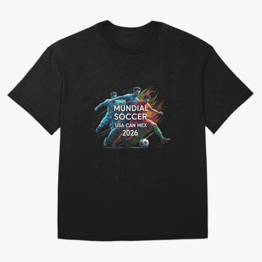 Mundial Soccer 2026 Classic T-Shirt Honor FIFA World Cup 2026 USA Canada Mexico for Fans of Messi, Neymar and Mbappe and England, Bringing Football History, Final Match Energy, Crowd Noise and Once in a Lifetime Moments; Perfect for Supporters Who